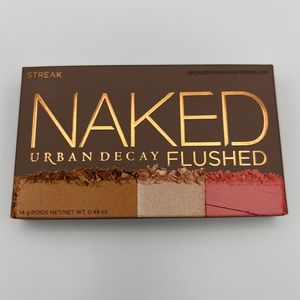 URBAN DECAY - NAKED FLUSHED - Streak - BRONZER/HIGHLIGHTER/ BLUSH - 0.49 OZ NIB